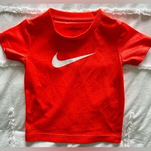 Nike Kids Vibrant Orange Short Sleeve Tee